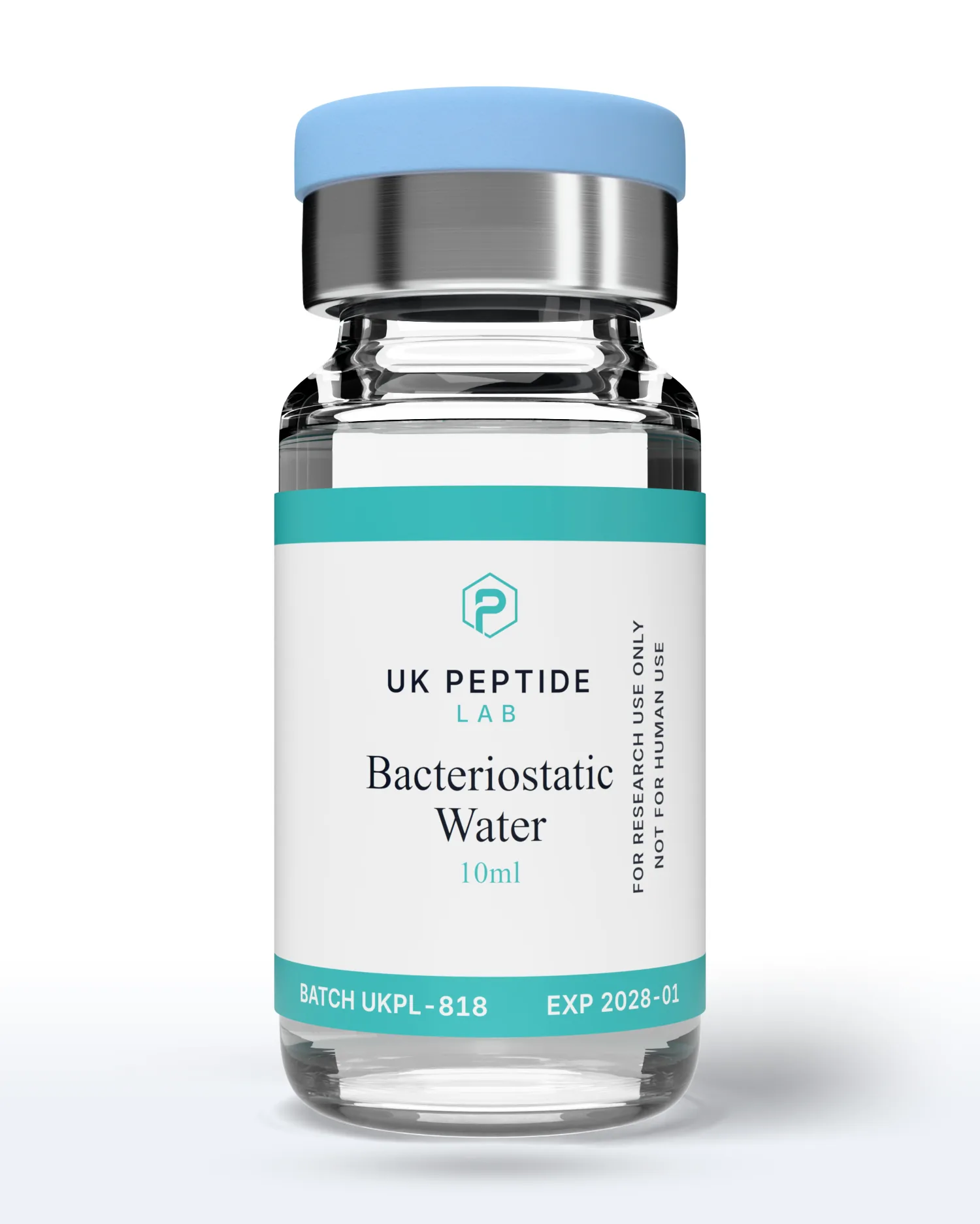 Bacteriostatic water 10ml for laboratory reconstitution
