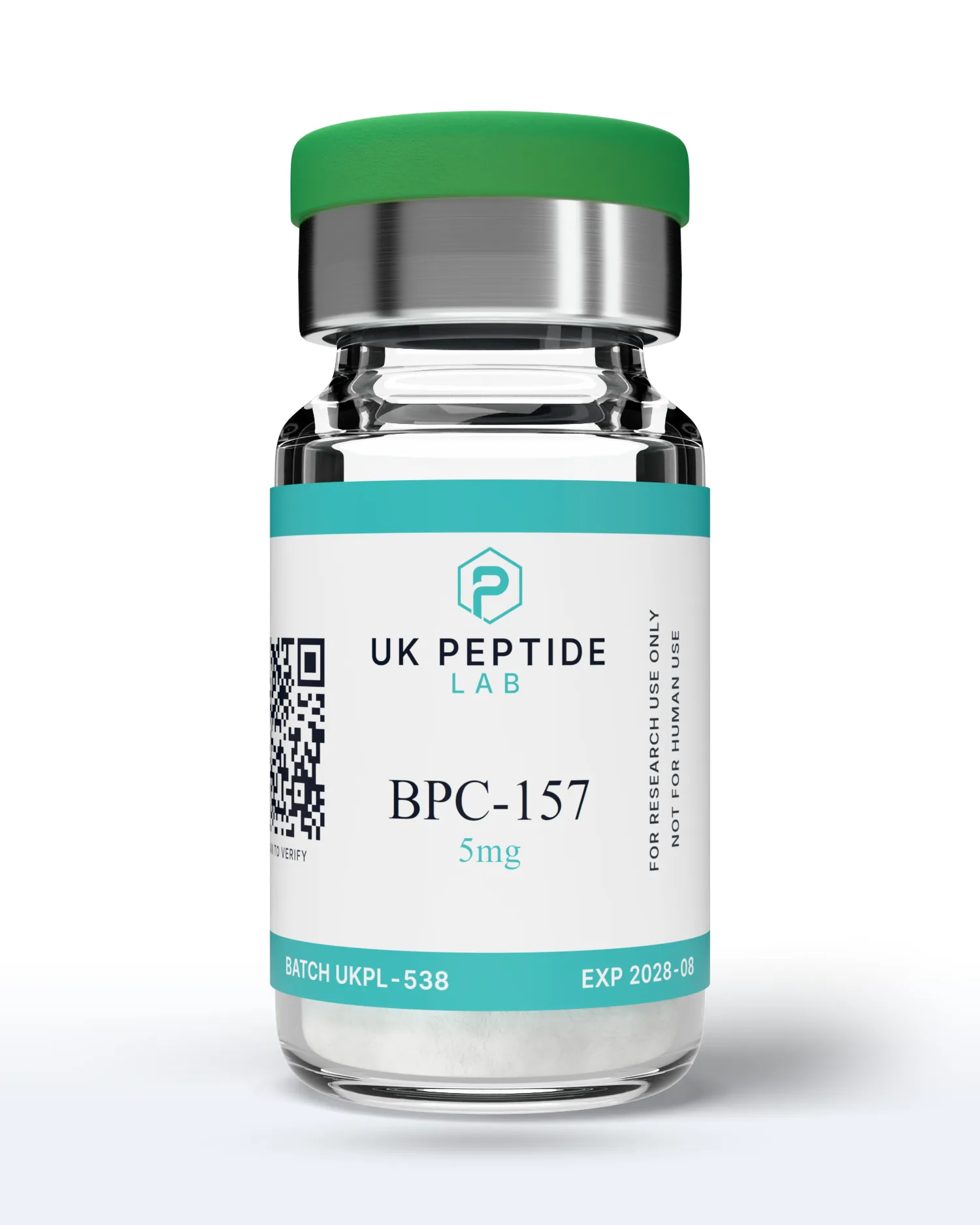 BPC-157 5mg research peptide lyophilised powder