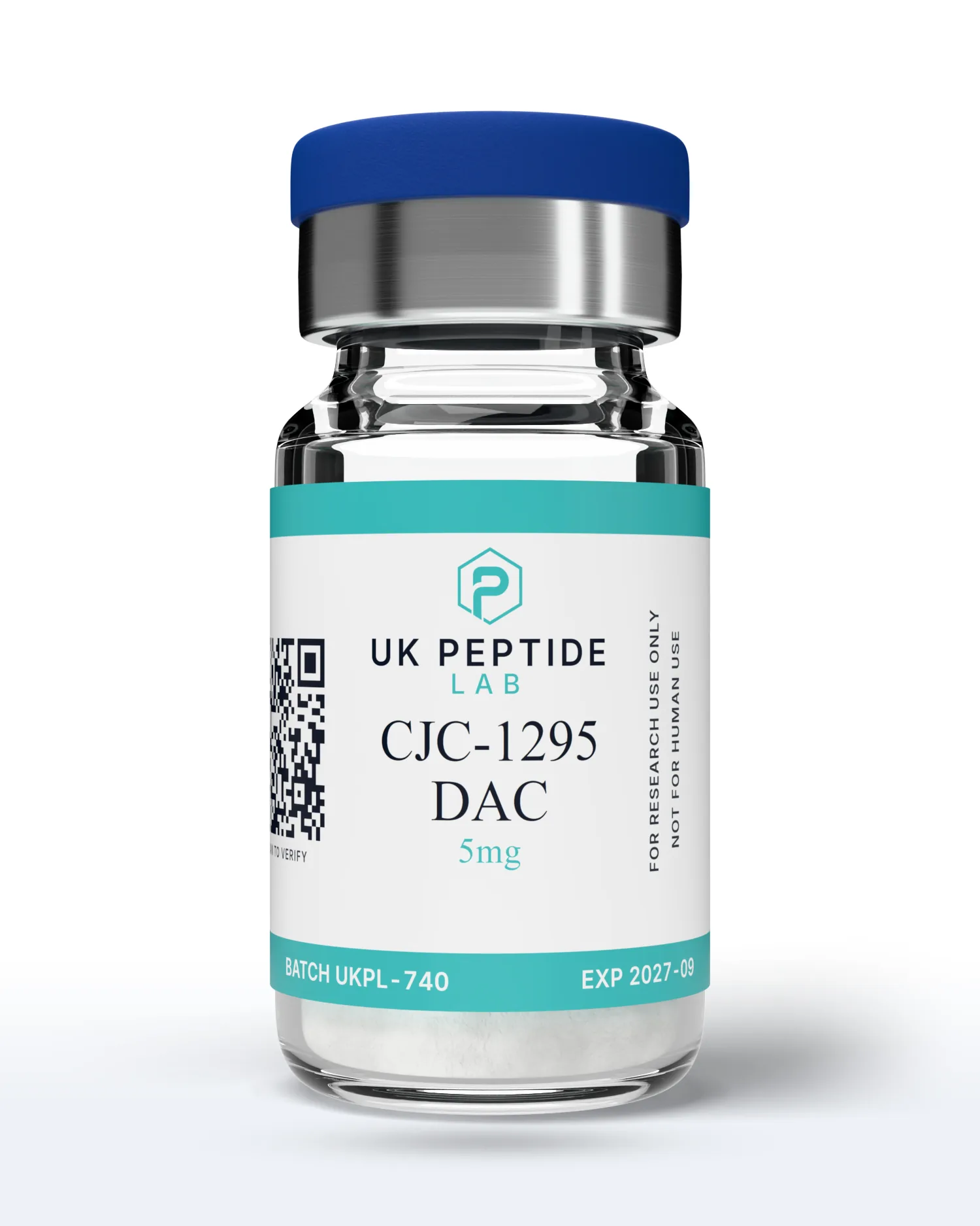 CJC-1295 DAC 5mg research peptide lyophilised powder