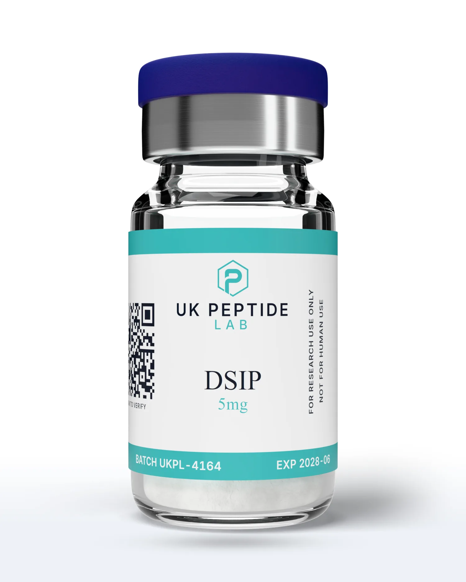 DSIP 5mg research peptide lyophilised powder