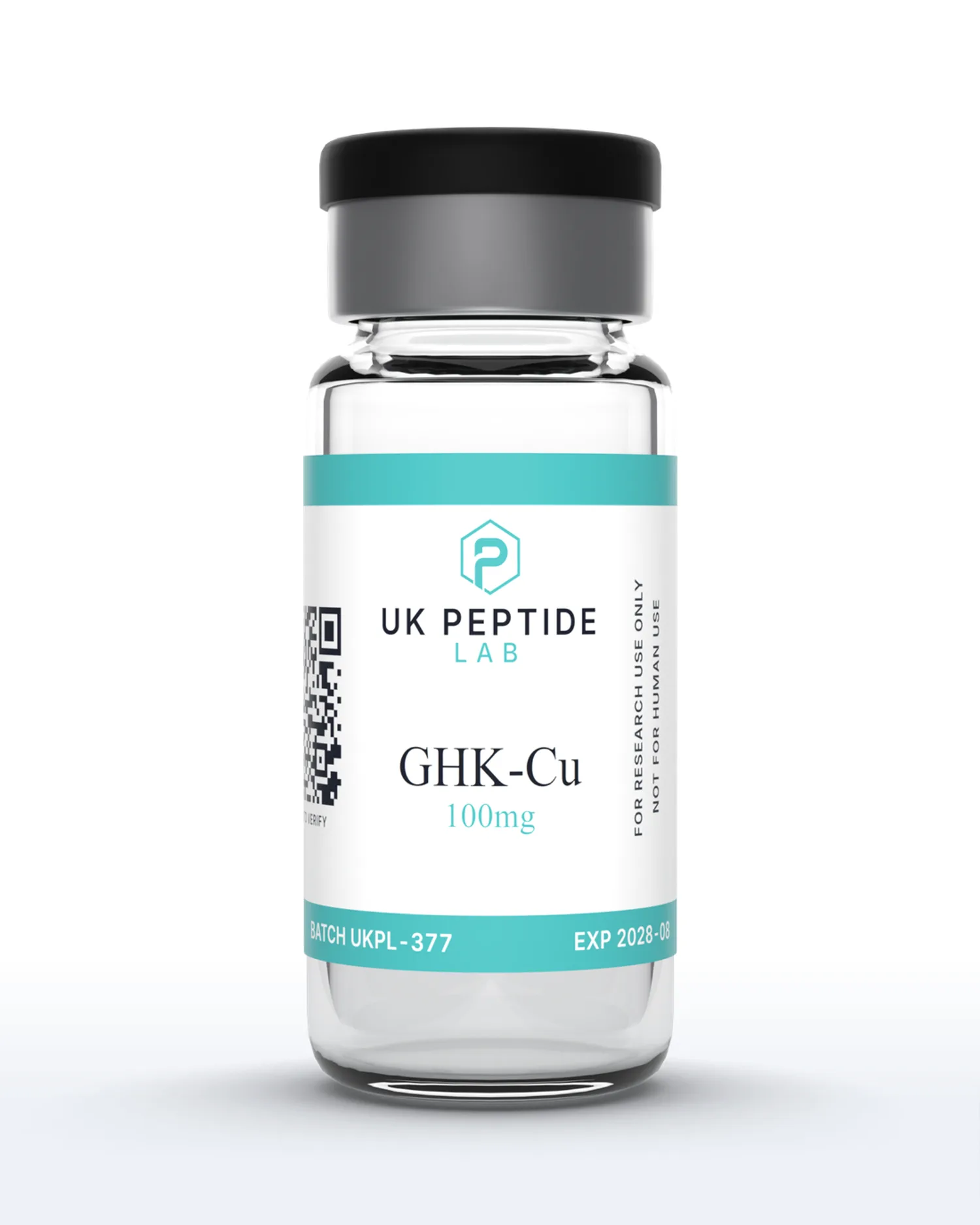 GHK-Cu 100mg research peptide lyophilised powder