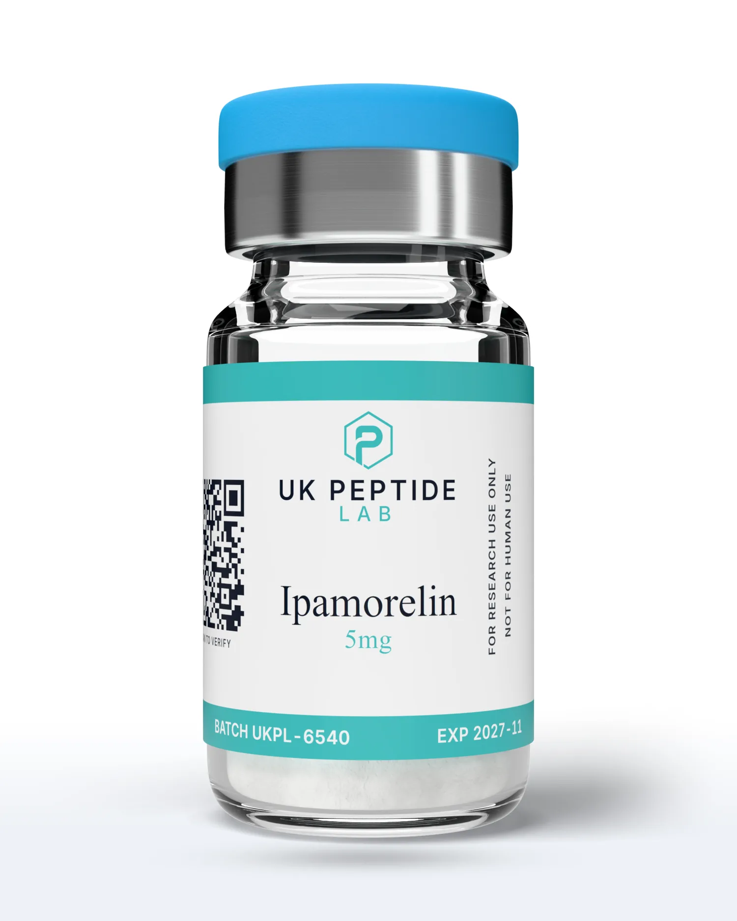 Ipamorelin 5mg research peptide lyophilised powder