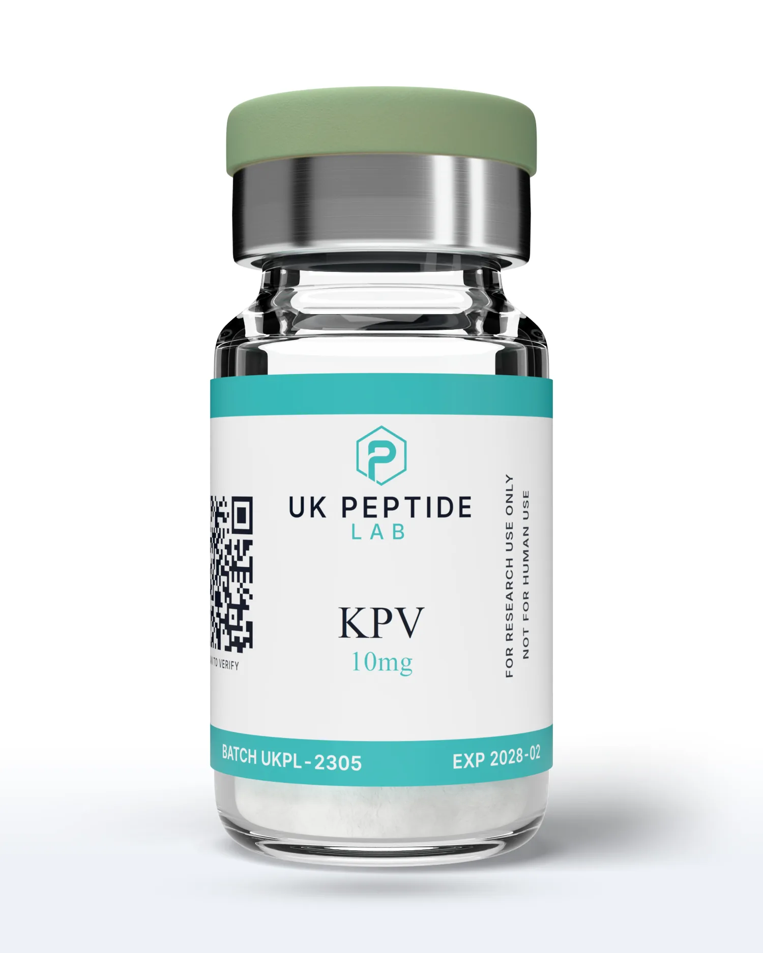 KPV 10mg research peptide lyophilised powder