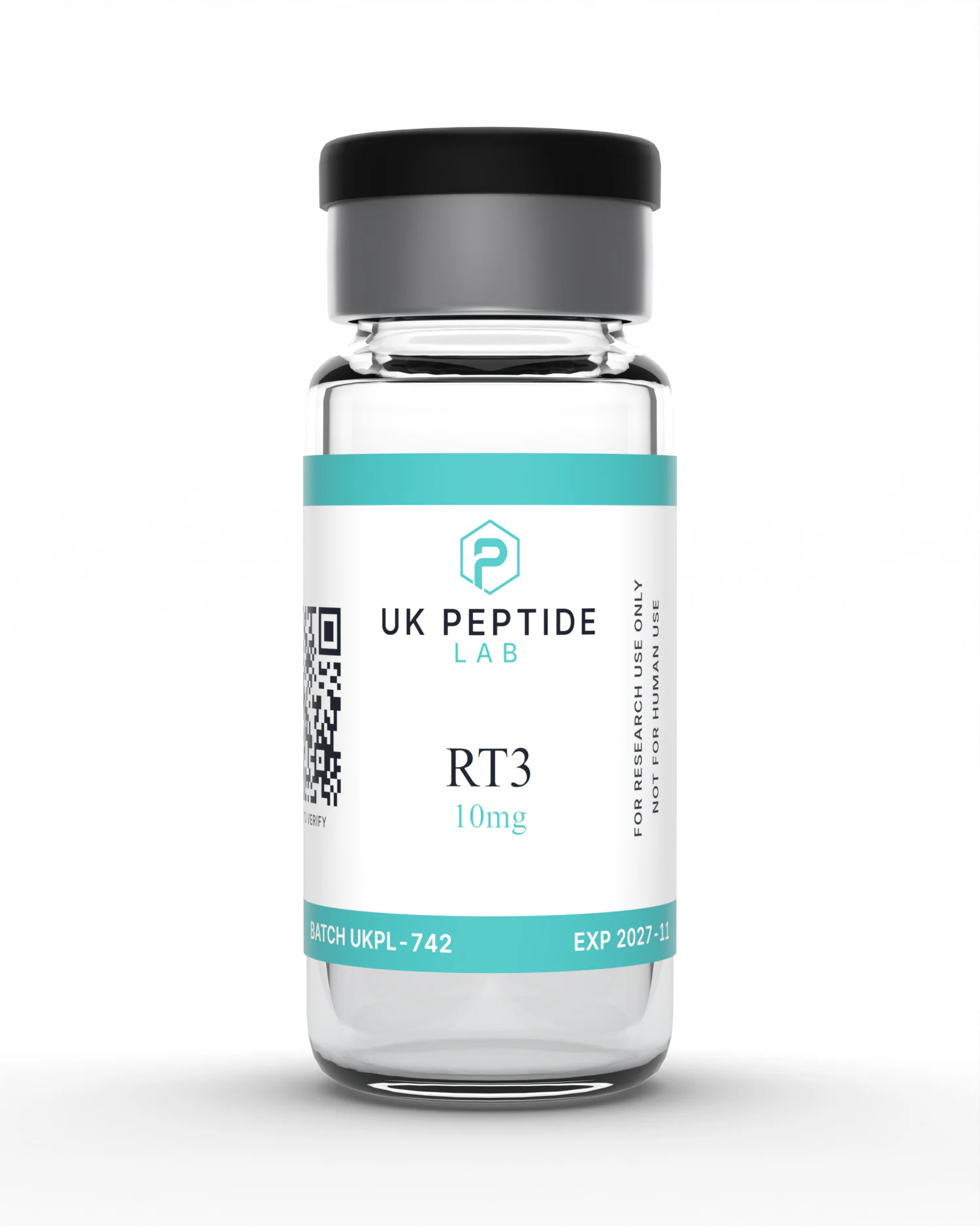 RT3 10mg research peptide lyophilised powder