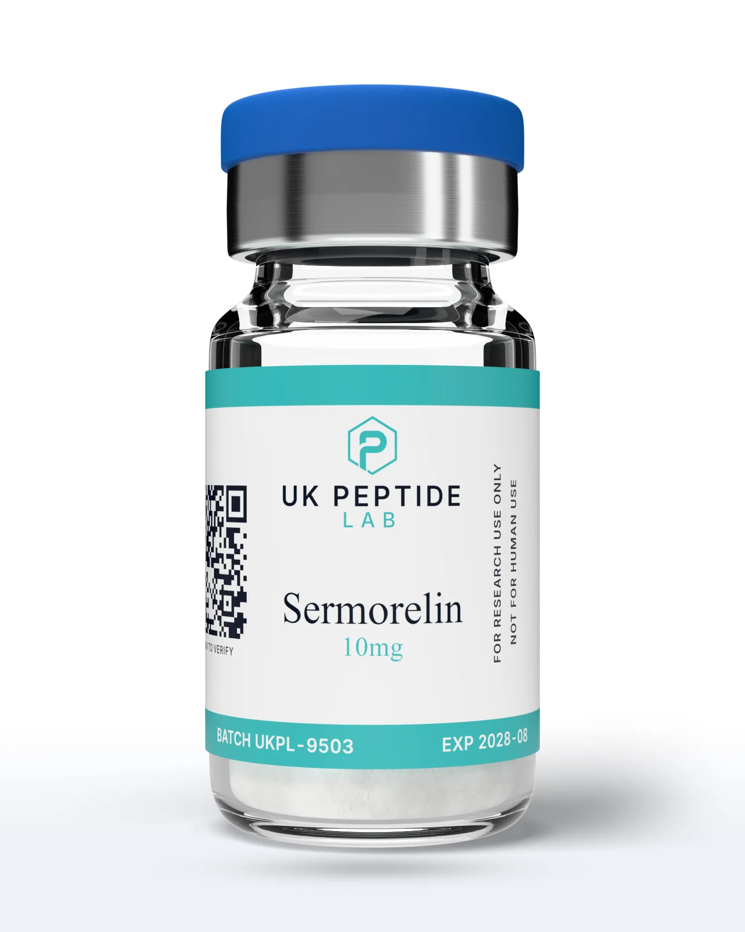 Sermorelin 10mg research peptide lyophilised powder