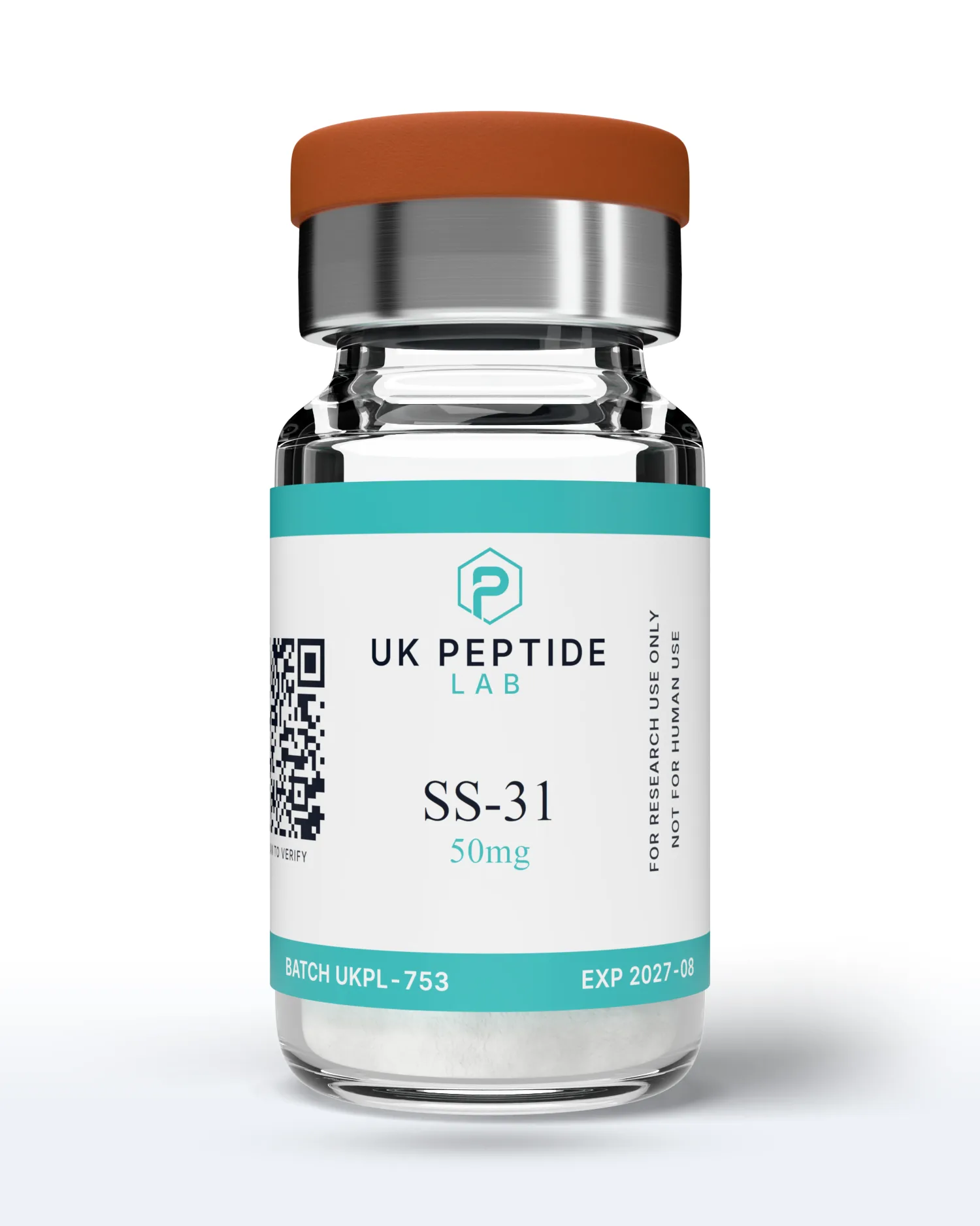 SS-31 50mg research peptide lyophilised powder